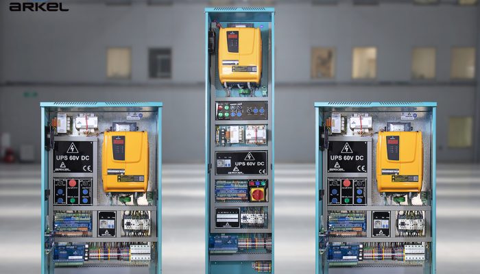 Large modern empty storehouse